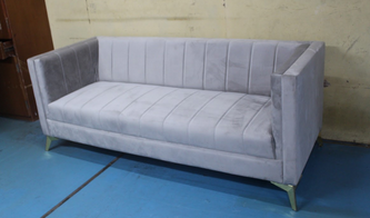 Gray VIP 3 Seater